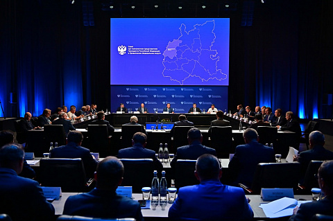 Заседание Совета при полномочном представителе Президента России в ПФО. Нижегородская ярмарка, Павильон №2.