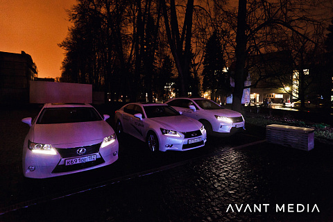 Открытие выставки «Lexus Нybrid Art 2012»