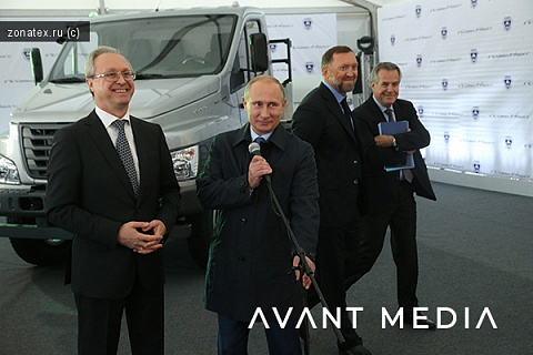 Встреча Президента РФ и запуск конвейера Газон Next