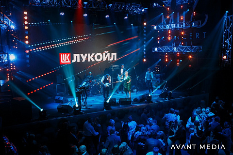 Новогодний корпоратив «Лукойл», Milo concert hall