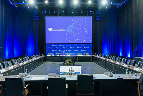 Заседание Совета при полномочном представителе Президента России в ПФО. Нижегородская ярмарка, Павильон №2.