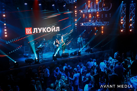 Новогодний корпоратив «Лукойл», Milo concert hall