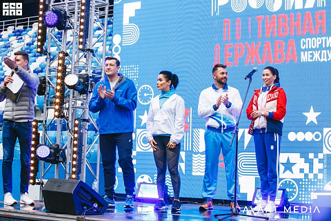 Зарядка с чемпионом